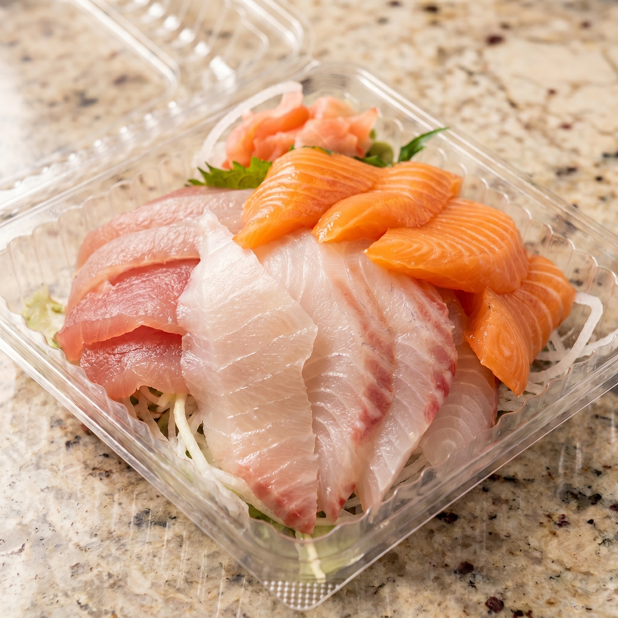 Assorted Sashimi at Sushi Maru - delivered to Roblin Park, Winnipeg, MB