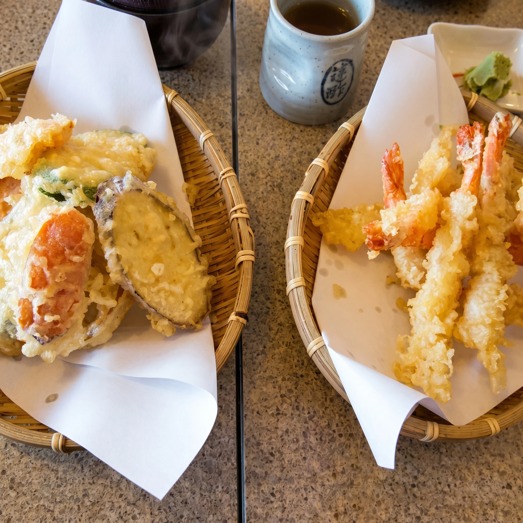 Yam Tempura at Sushi Maru - delivered to Roblin Park, Winnipeg, MB